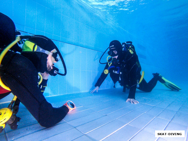Тюрин Юрий, Пигарева Ольга, спешить некуда, человеку дают достаточно времени освоиться
