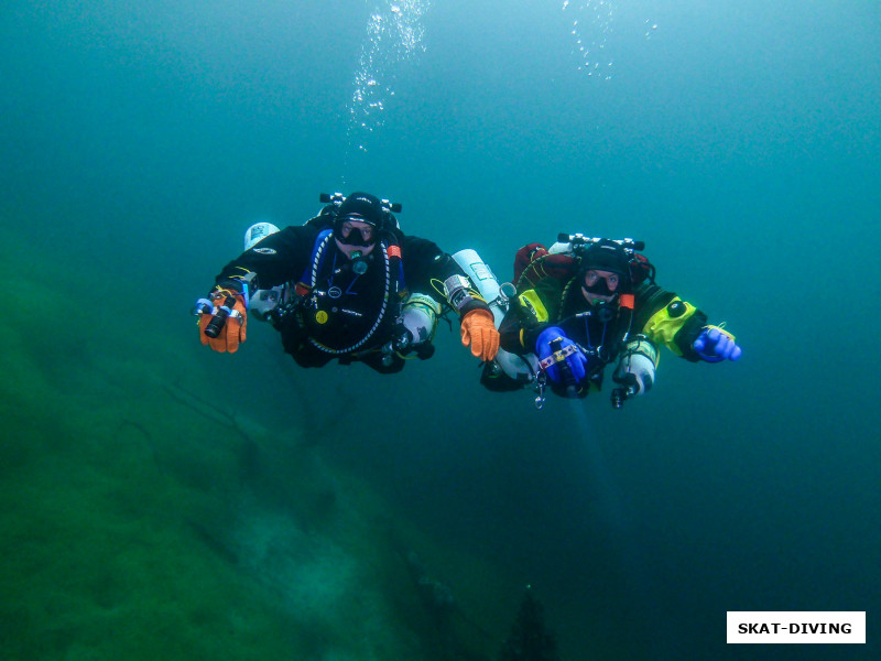 Филиппов Родион, Федорук Дмитрий, поздравляем с новым статусом, уважаемые технические дайверы