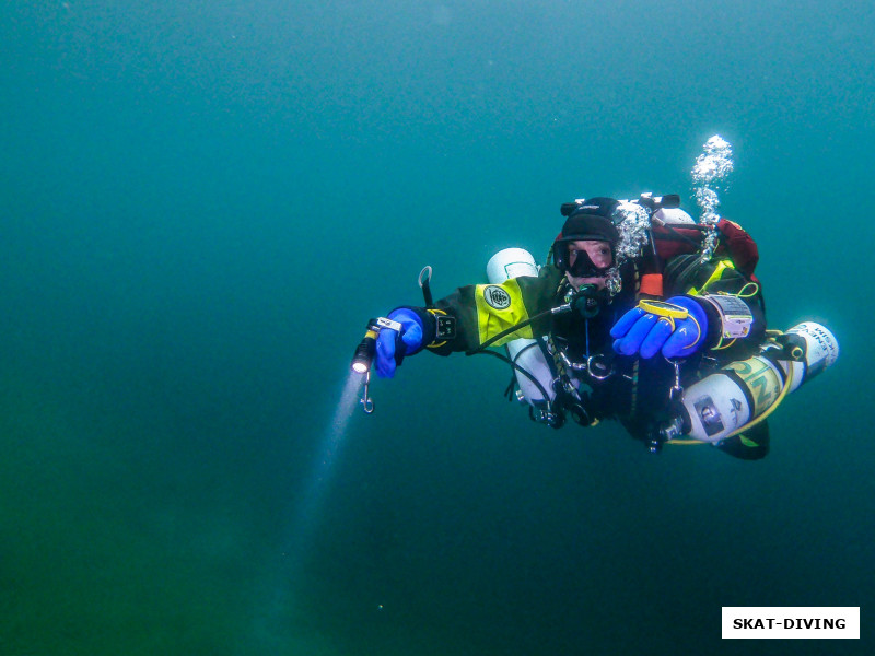 Федорук Дмитрий, впереди Normoxic Trimix?