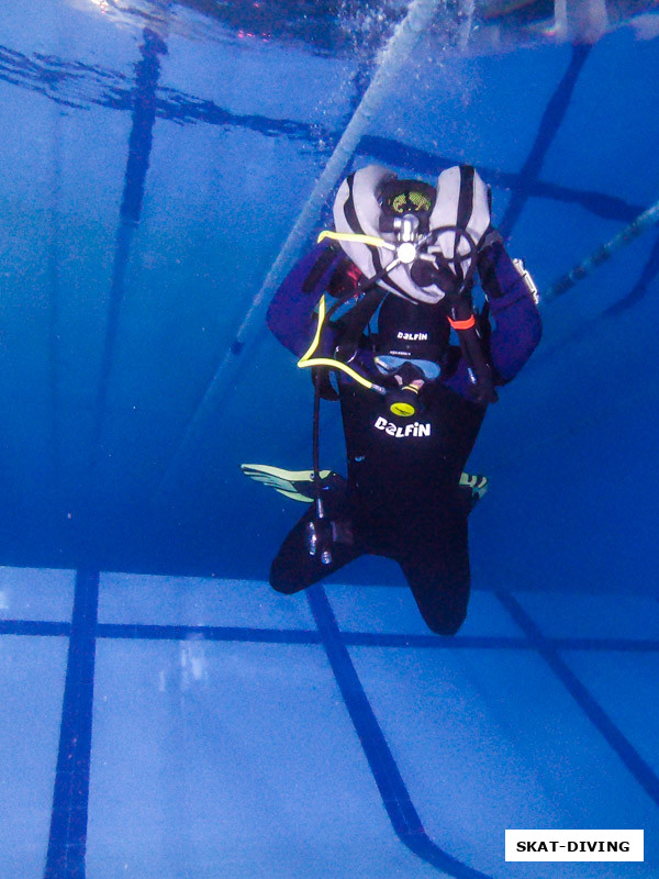 Розинкевич Игорь, "жарко тут у вас, можно я скубу сниму?"