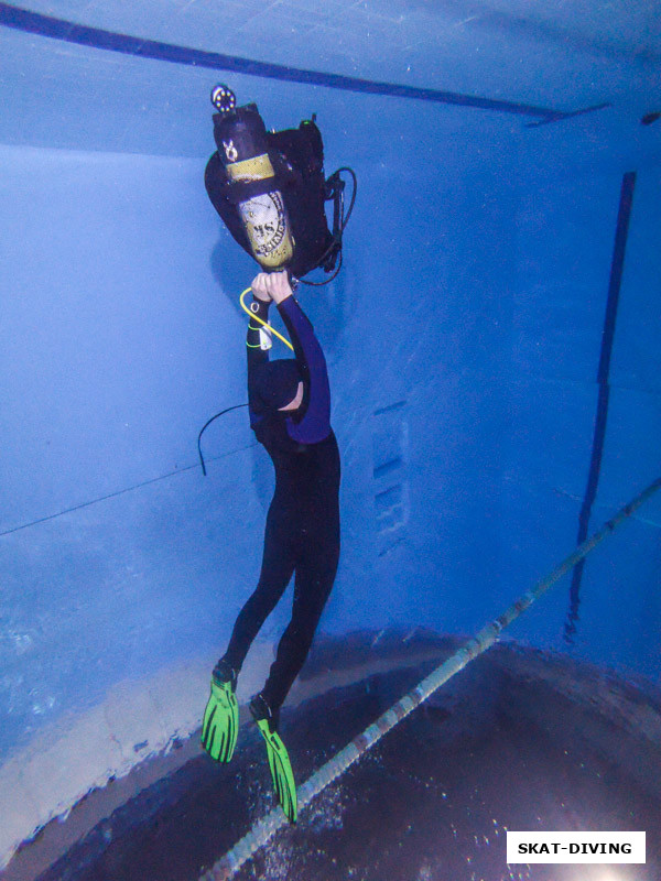 Шикун Вадим, когда твой выдох ударяется о твои же ласты