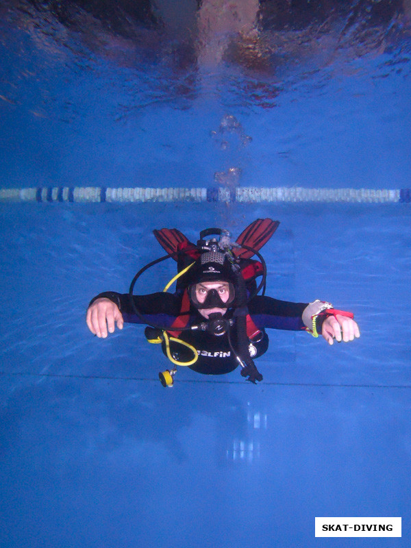 Кульбаков Максим, стал похож на стрекозу? Добро пожаловать в профессиональный дайвинг!
