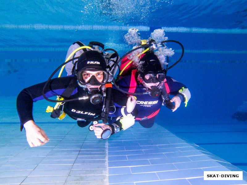 Розинкевич Игорь, Ульянова Анастасия, "подводное свидание"