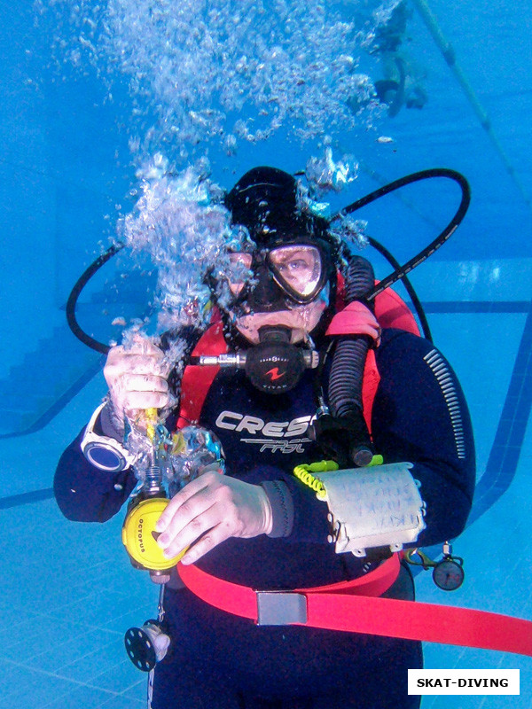 Ульянова Анастасия, учимся бороться с постоянной подачей и утечками при помощи перегиба шланга