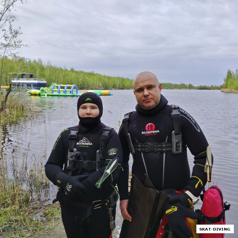 Попов Андрей, Изотко Артем, фото на память с юным падаваном