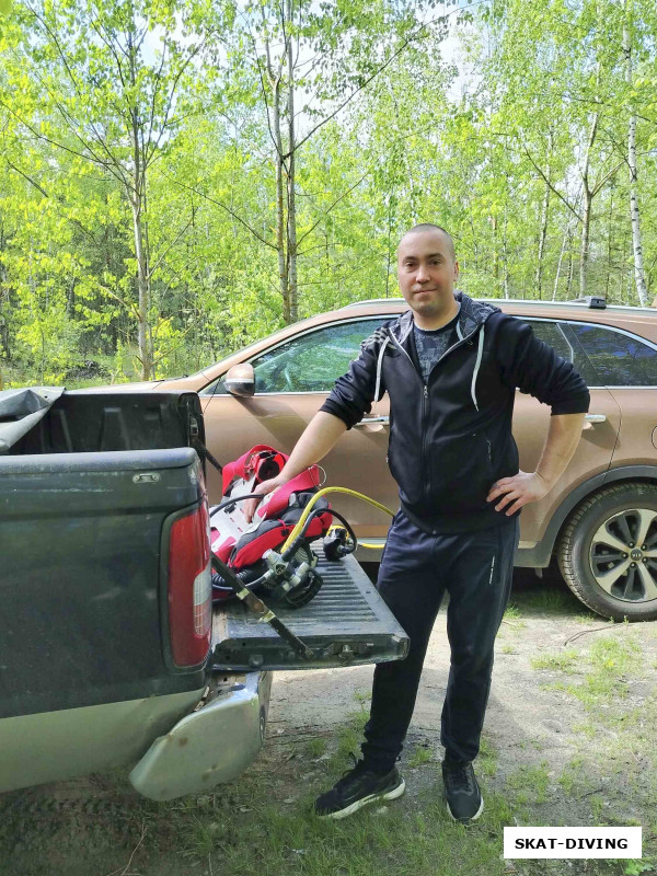 Кульбаков Максим, когда у тебя уже классное авто для дайвинга