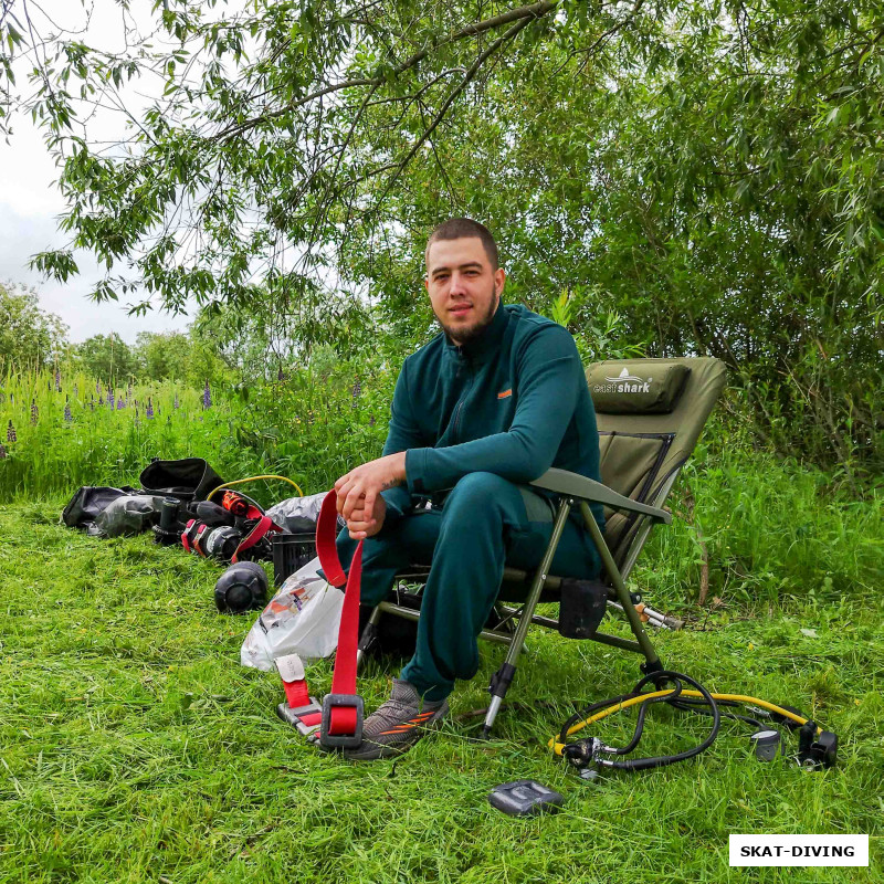 Сенченков Роман, прибыл на место одним из первых
