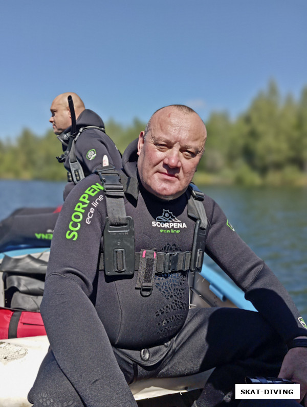 Дульцев Сергей, едет знакомиться со знаменитым керамзитным экскаватором