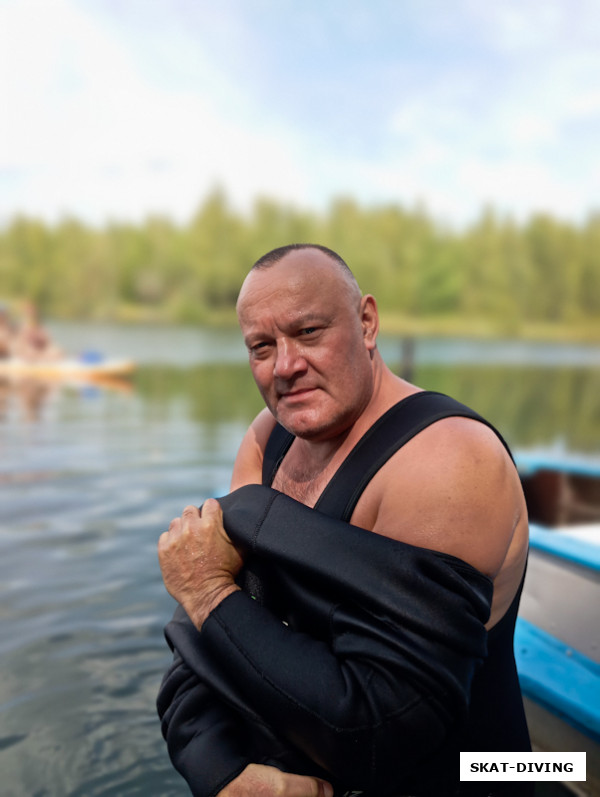 Дульцев Сергей, курс подводной охоты подарил опыт надевания теплых костюмов, а это бонус и в дайвинге