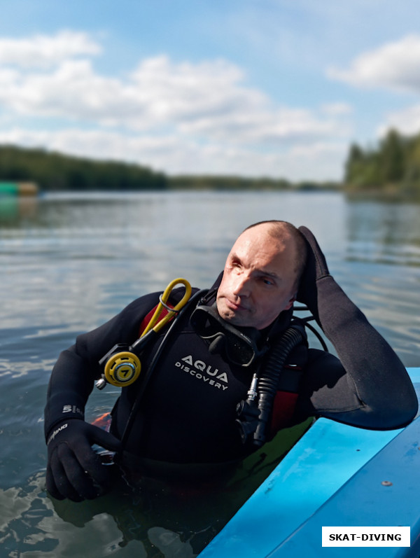Кондратьев Павел, а ведь весной был близок к тому, чтобы закончить с дайвингом