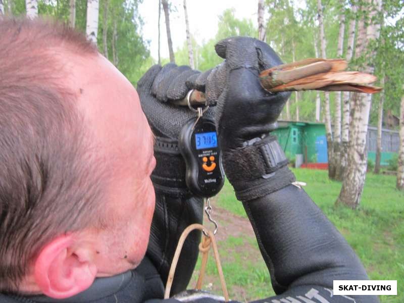 Но уже 16 мая рекорд в 30 килограмм пал, и весы зафиксировали новую планку в 37,6 кг.