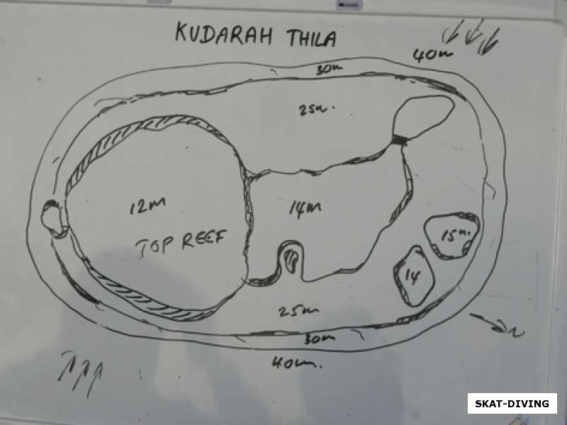 Kudarah Thila дайв-сайт