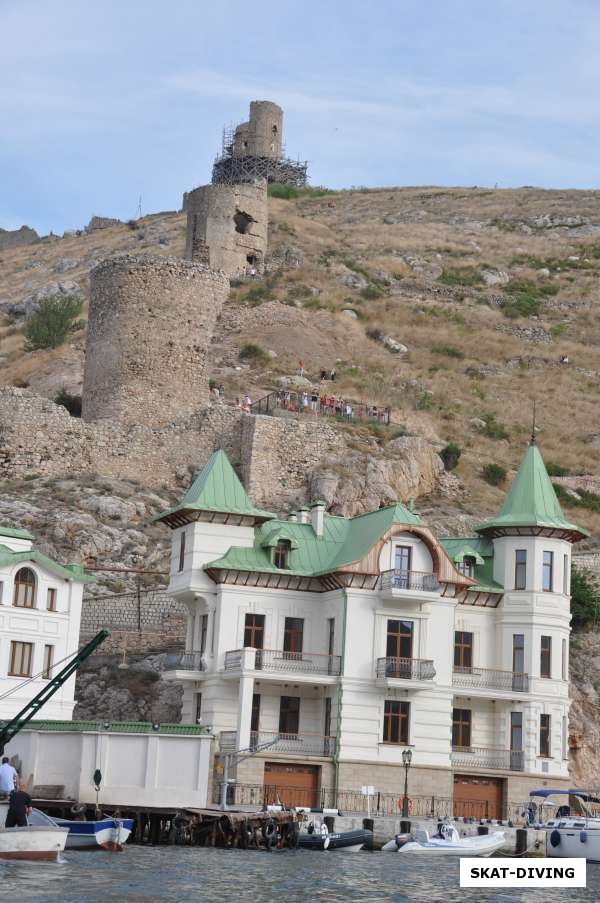 Балаклава, древняя крепость