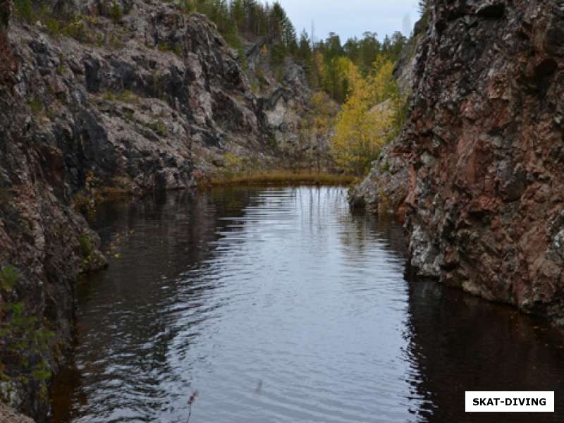 Вода в каньоне