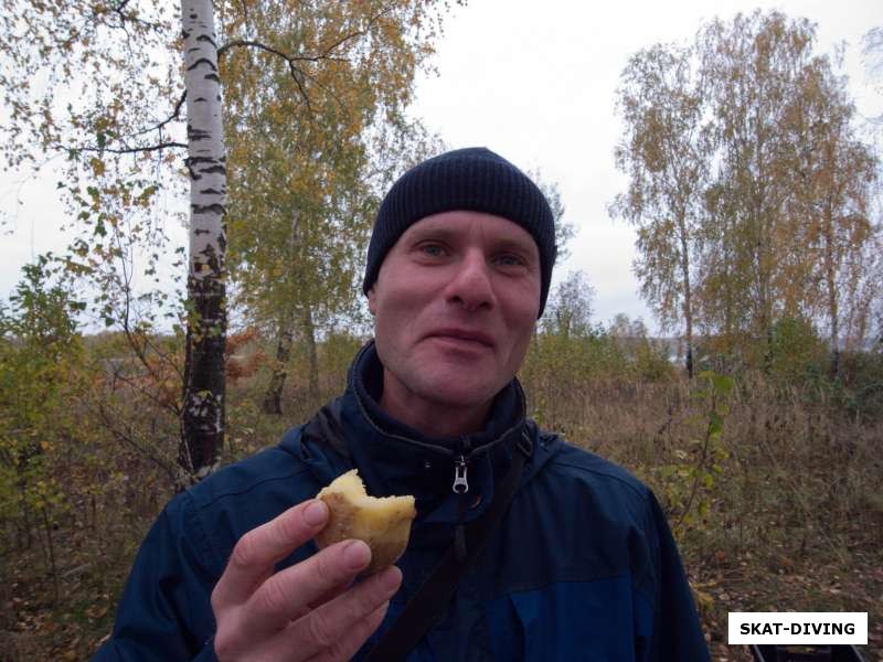 Юрков Юрий, картошка на углях
