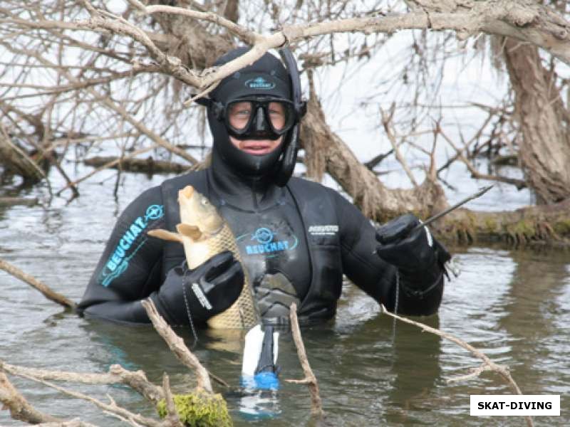 Шкаруба Игорь, первые сазанчики