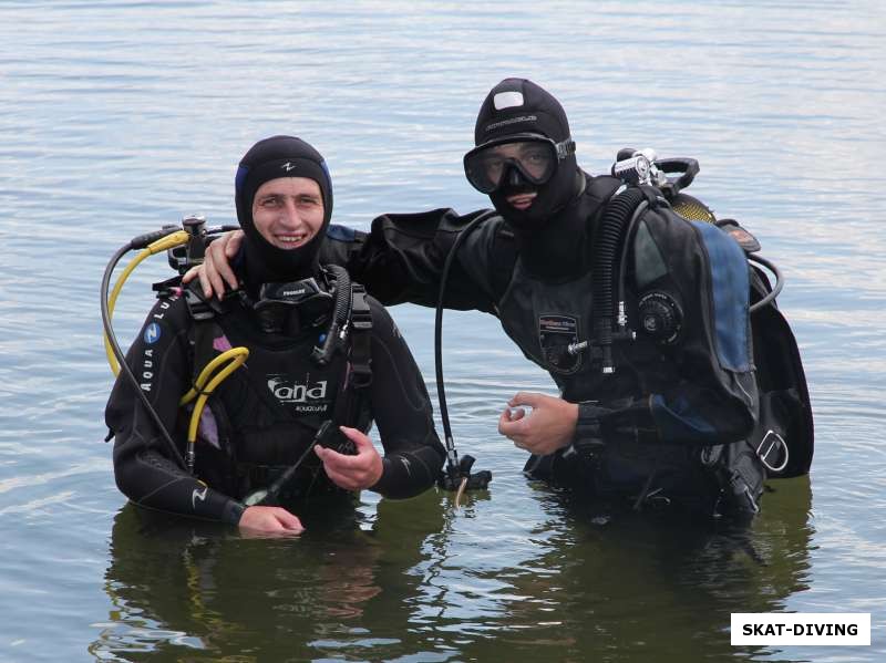 Коршунов Виталий, Романов Артем, всегда приятно поздравить нового дайвера с рождением