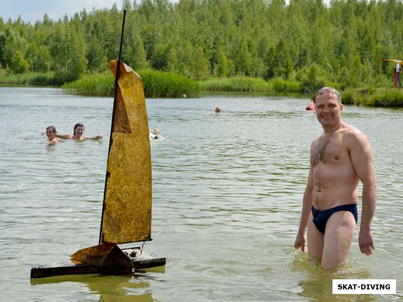 Гаврилин Вячеслав, с парусом явно что-то не так