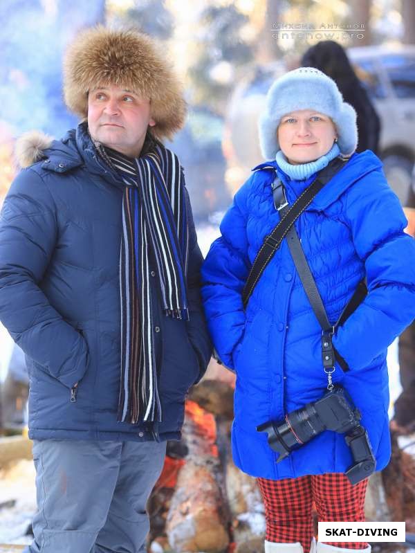 Земляных Валерий, с одним из фотографов того дня