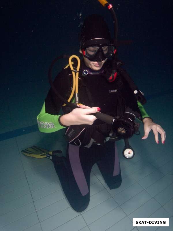 Адылина Екатерина, на глубине 4 метров расстаться с дыханием уже не кажется проблемой
