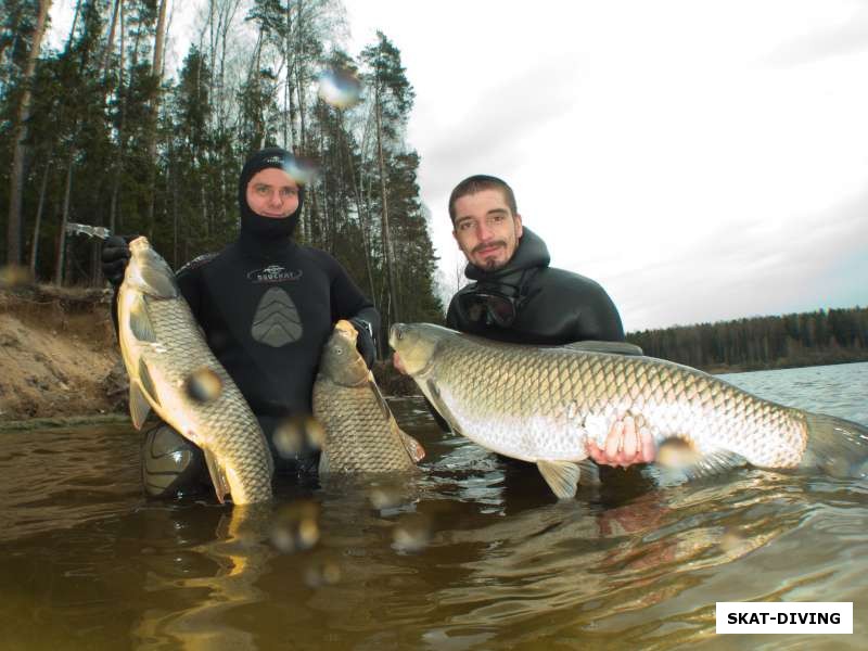 Субботин Валерий, Романов Артем, замечательное утро на озере и рыбка, вкусу которой восхитились многие