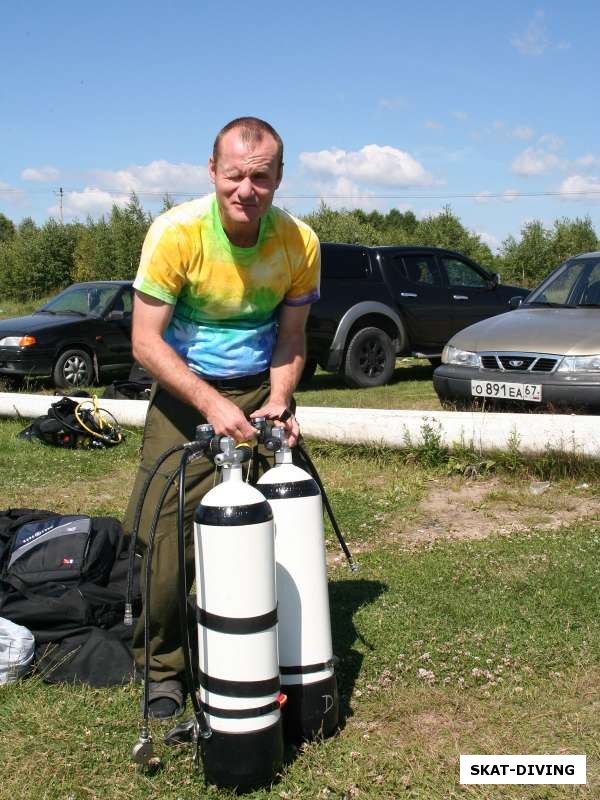 Юрков Юрий, сказал что соберет SIDEMOUNT даже с одним глазом