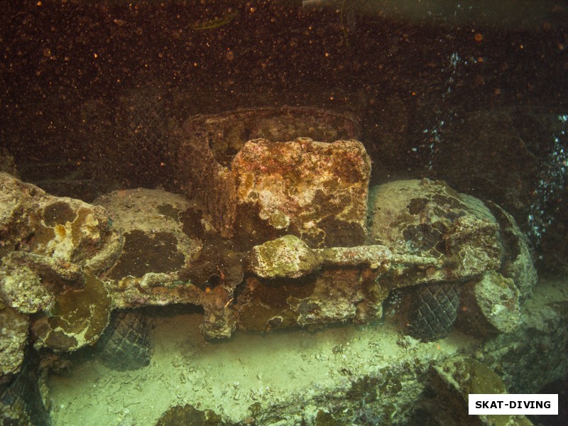 Английский транспорт Thistlegorm в 1941 годы вез машины и вооружение для африканского корпуса