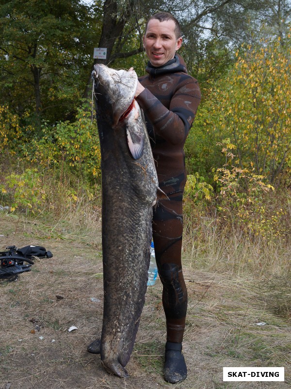 Николаенков Сергей, сомик 25кг