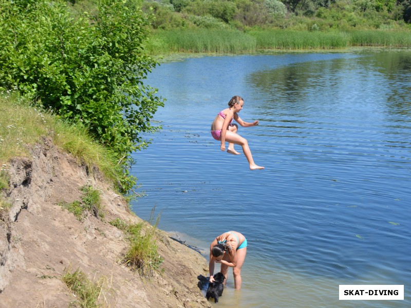 Ильюшина Мария, полет с глиняного берега...