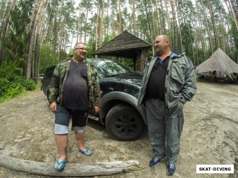 Гриненко Роман, Зимин Алексей, не хватает только третьего богатыря Олега Солодовникова до полноты картины...