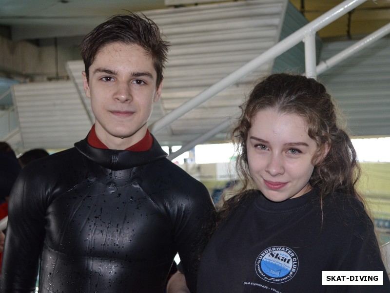 Орлов Даниил, Гаврилина Анастасия, самые молодые участники соревнований!!