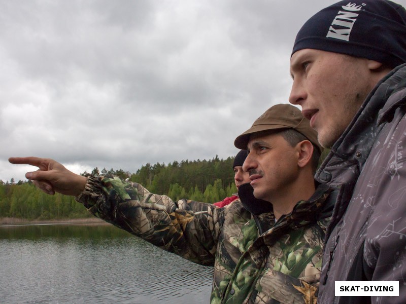 Погосян Артем, Щербаков Дмитрий, вот видишь тот буй, за него не заплываем...