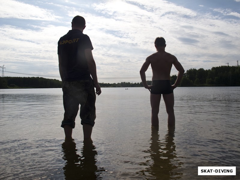 Температура воды - 29 градусов, купаться и нырять - одно удовольствие