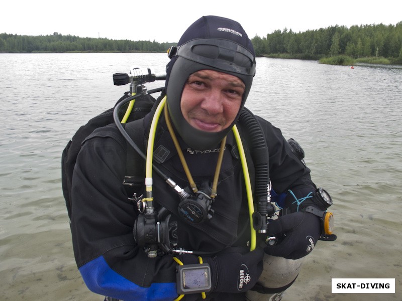 Быченков Дмитрий, помогал принимать открытую воду в технической конфигурации, пусть новички поломаю голову, что и как у него проверять