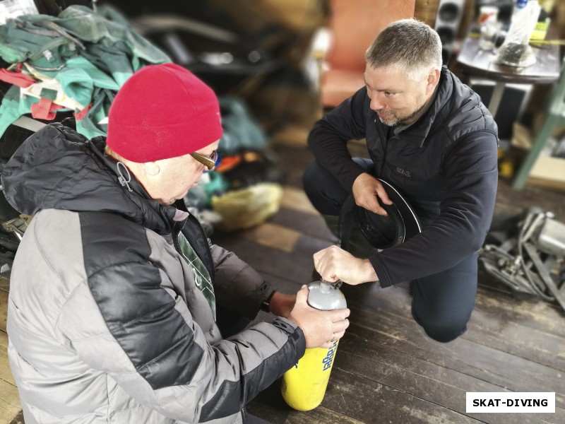 Горпинюк Сергей, Самсоненко Алексей, технические уроки от опытного наставника