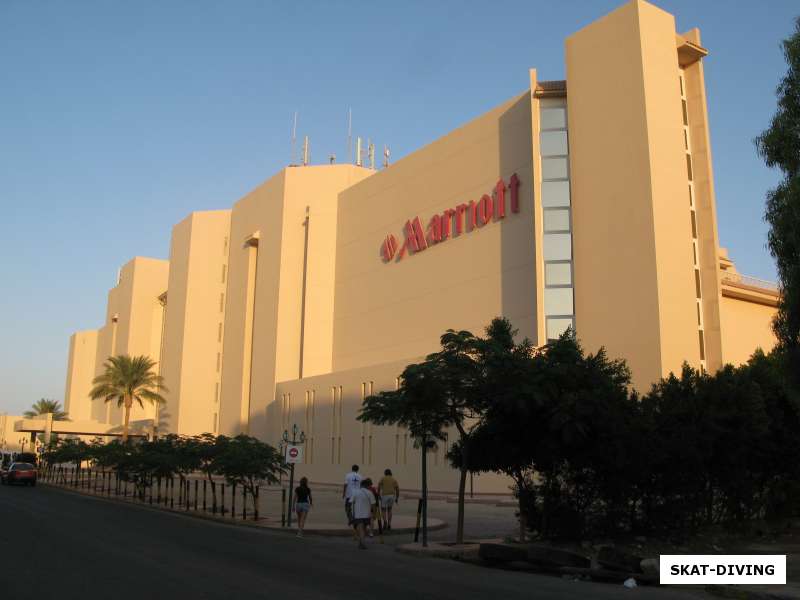 отель Marriott в Хургаде