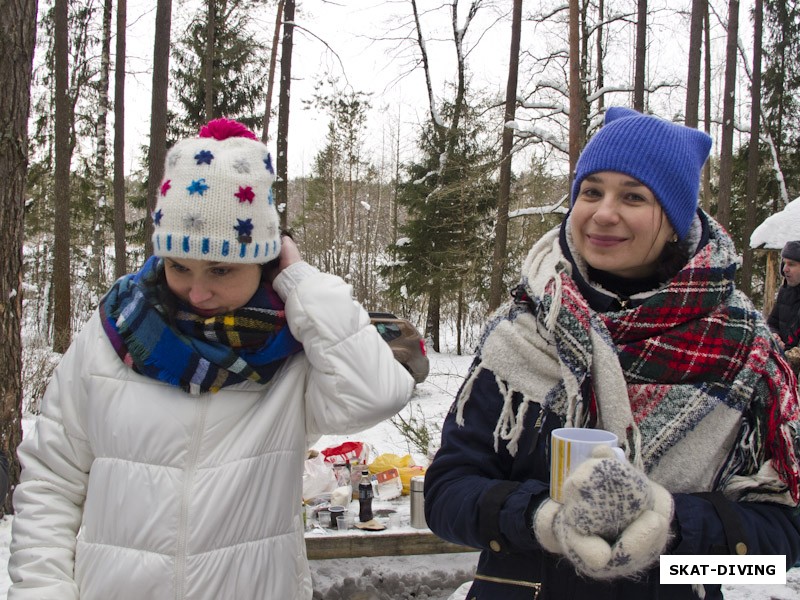 Шайдт Ирина, Локутова Татьяна, Татьяна до сих пор не стала подводником, но то и дело оказывается рядом с клубными мероприятиями