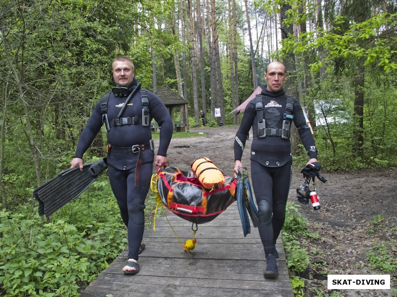 Ивакин Евгений, Любимов Юрий, а вот и подвохи выдвинулись на тренировку