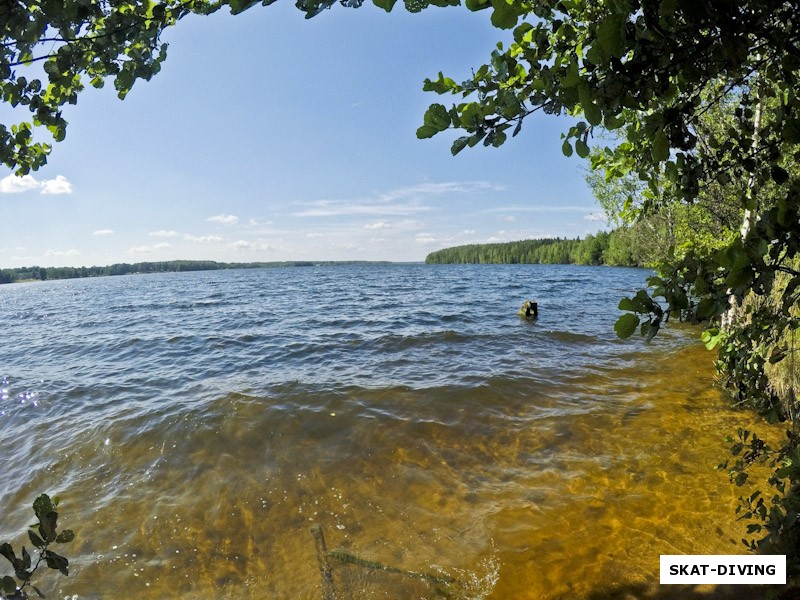 За что мы любим водохранилище? Да оно же прекрасно!