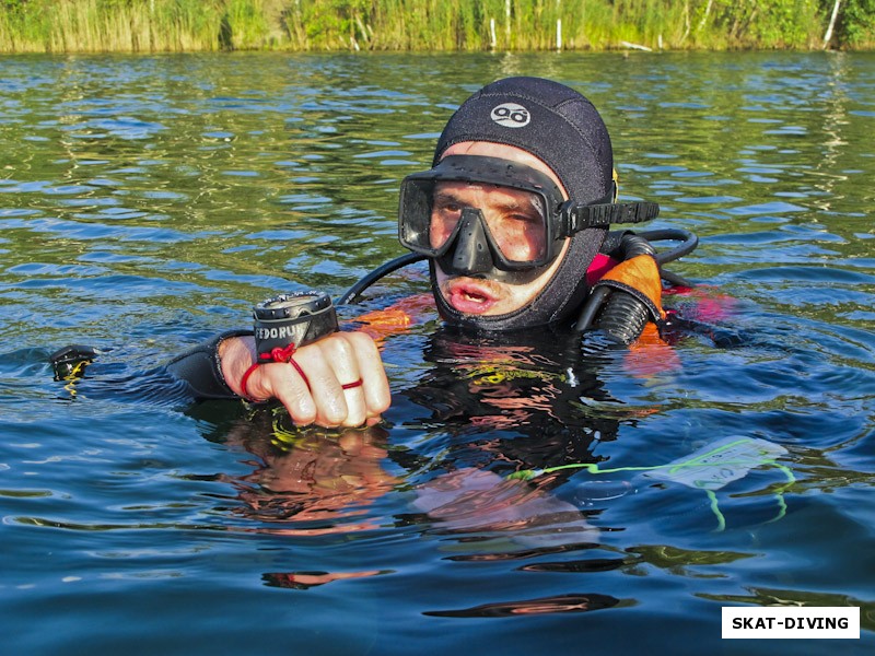 Федорук Дмитрий, отличительные особенности «продвинутого аквалангиста» от новичка хорошо видны на фото