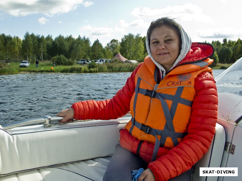 Леонова Наталья, на борту белоснежного катера неугомонного мужа...