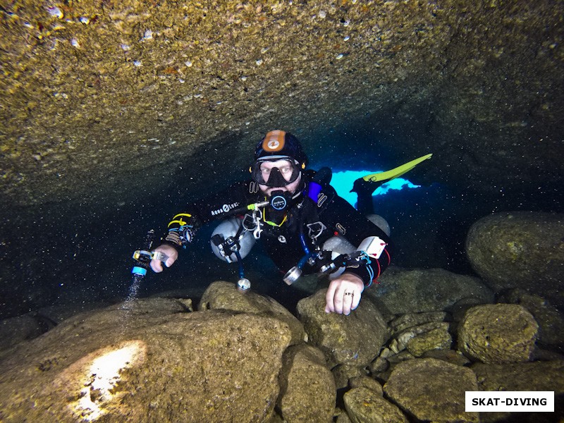 Зеленев Андрей, идеальная по форме для SIDEMOUNT каменная труба