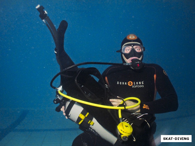 Инюхин Евгений, если будет нужно, то можно и SCUBA снять