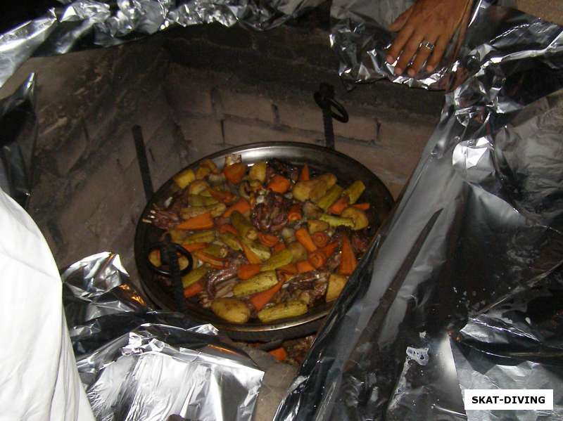 овощи с мясом