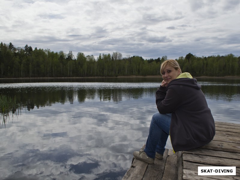 Клименченко Екатерина, где-то там ныряет ее милый русал