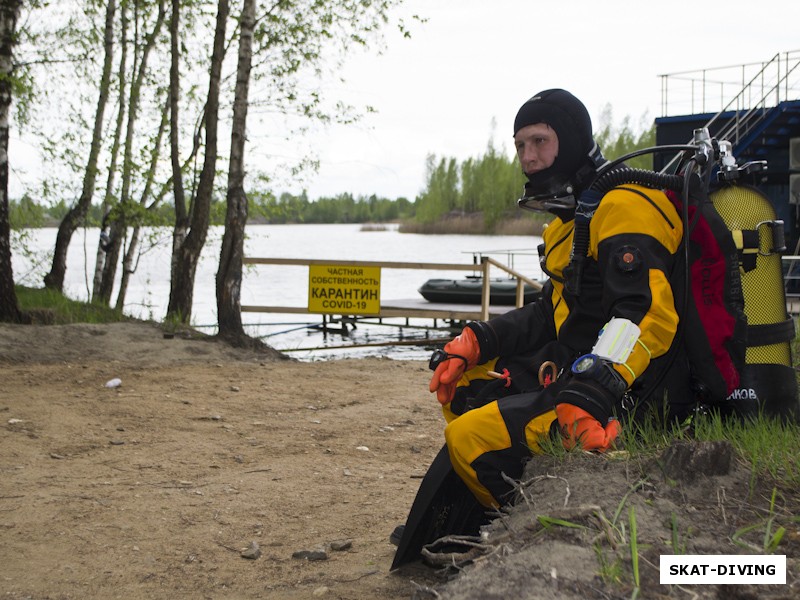 Щербаков Дмитрий, уже почти зашел в воду, а тут этот COVID-19, будь ему не ладно