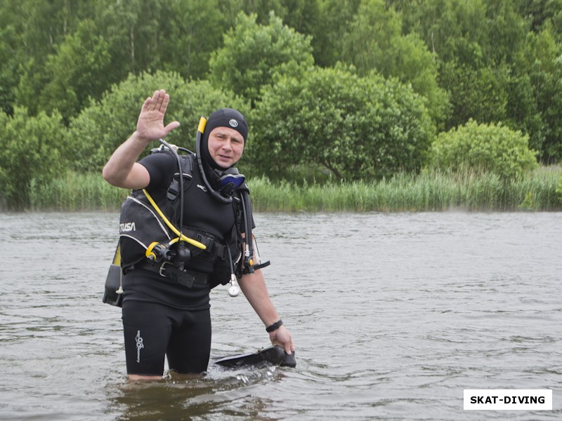 Шиленков Сергей, наконец разрешили забраться в снаряжение