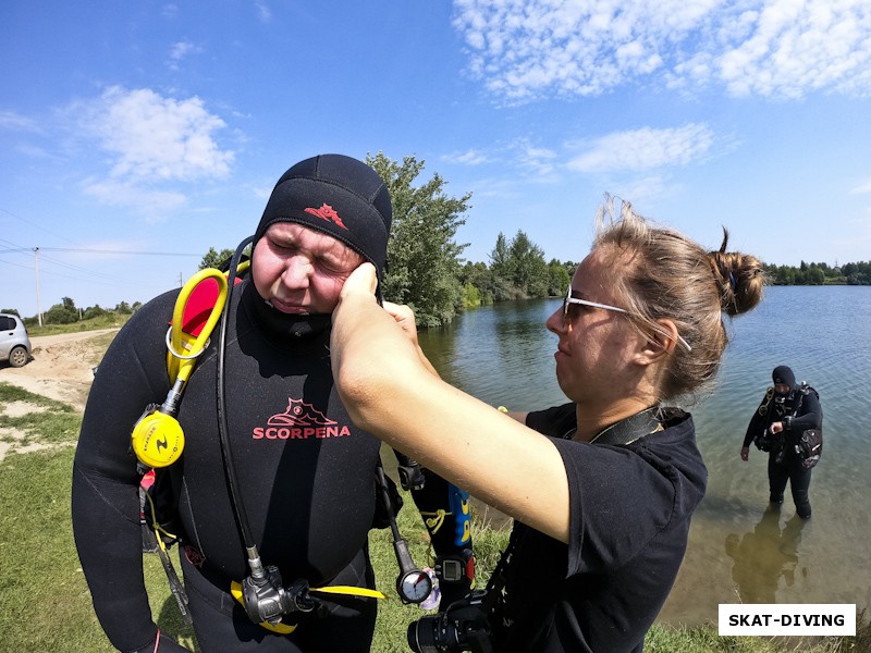 Черняков Дмитрий, Романова Софья, терпи, Дима, а то маска будет течь