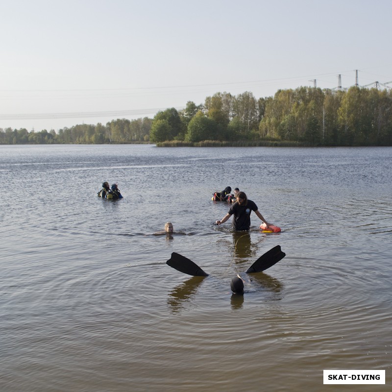 Октябрь месяц, вода 26 градусов...