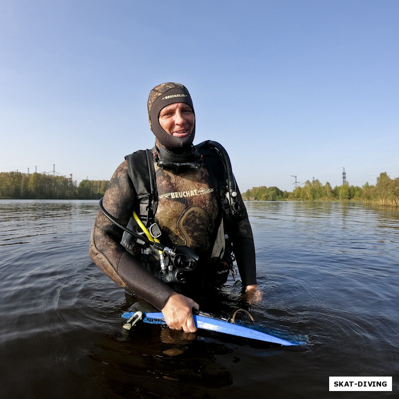 Инюхин Евгений, закончил сдавать открытую воду OWD, поздравляем